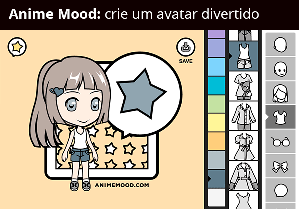 Anime Mood: crie um avatar divertido