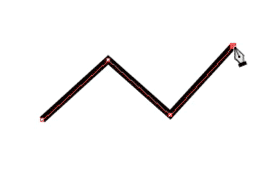 Linhas retas no Illustrator