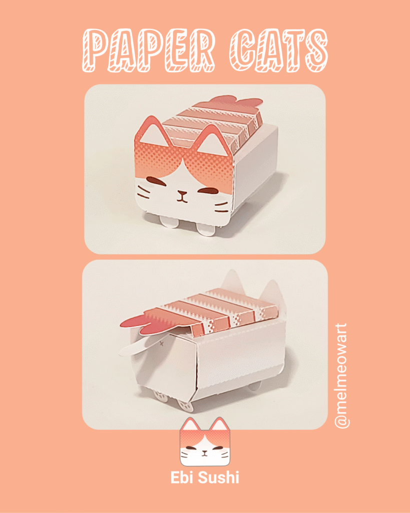 Paper cat - ebi