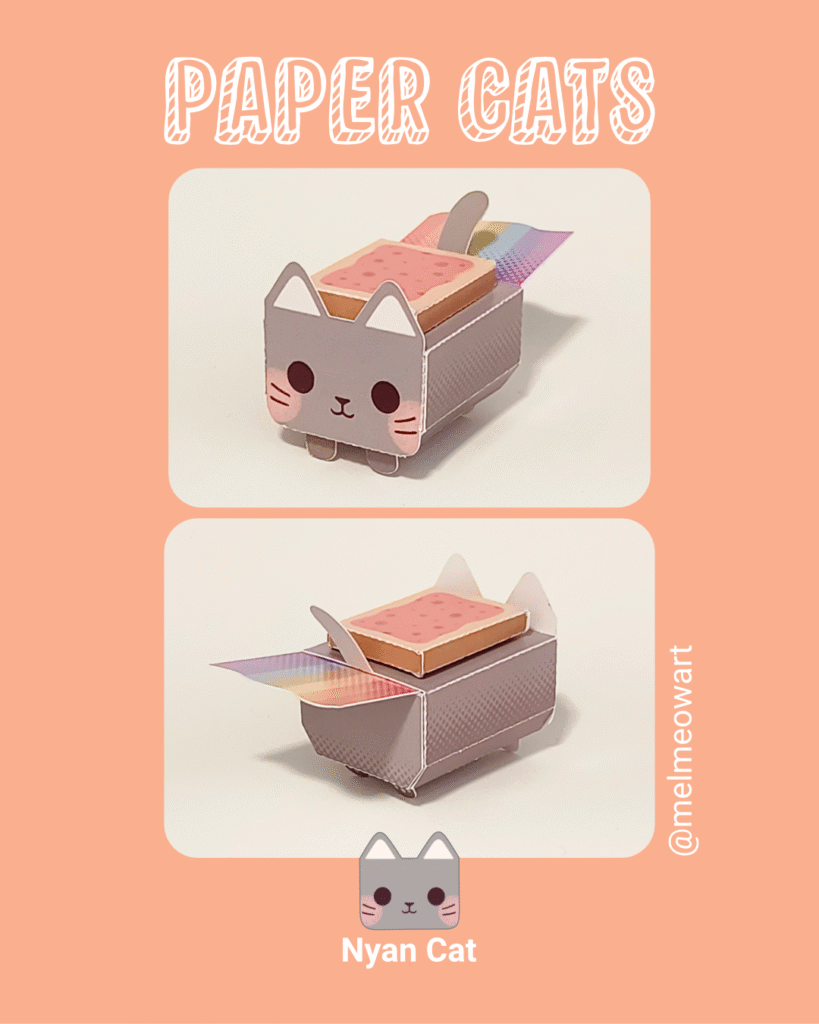 Paper cat - Nyan
